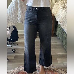 Old Navy Women's Dark Gray Flare Jeans